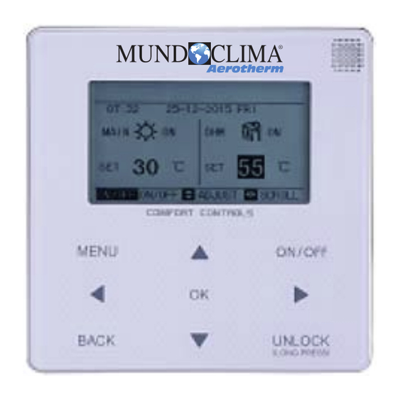 mundoclima Aerotherm V17 Owners And Installation Manual