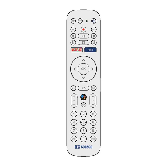 cogeco RC3394003/01BR User Manual