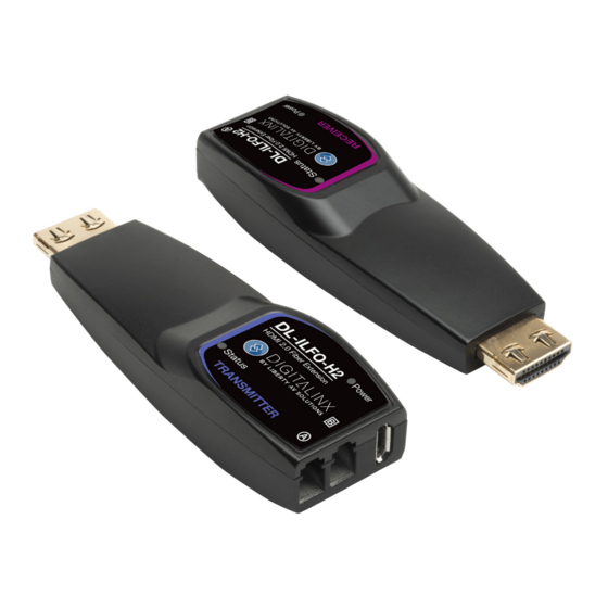 LIBERTY AV SOLUTIONS DIGITALINX DL-ILFO-H2 Install Manual