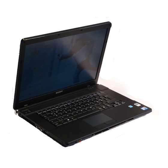 Sony VGN-AR78E Troubleshooting Manual