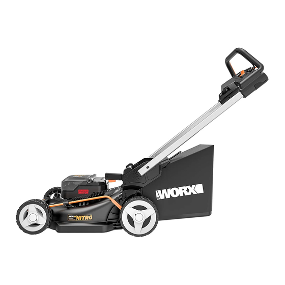 Worx NITRO WG749E Manual