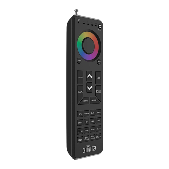 Chauvet DJ RFC-XL Quick Reference Manual