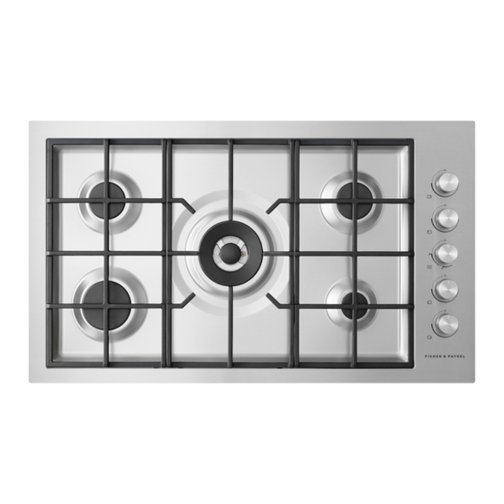 Fisher & Paykel CG905DW Installation Manual