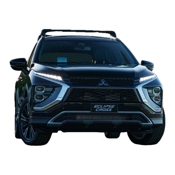 Mitsubishi MOTORS ECLIPSE CROSS 2023 Quick Manual