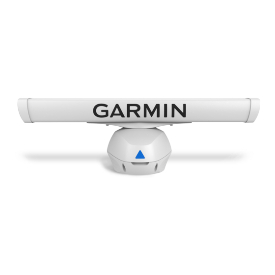 Garmin GMR FANTOM Series Installation Instructions Manual