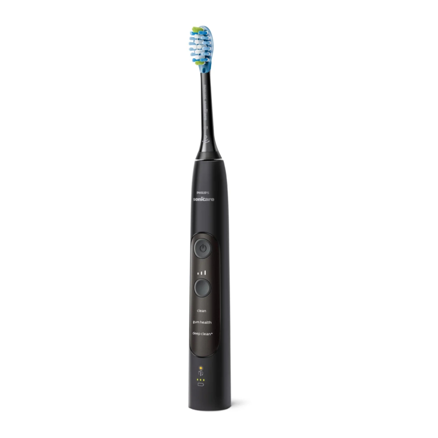 Philips sonicare ExpertClean 7300 / 7500, HX9601, HX9602 Manual