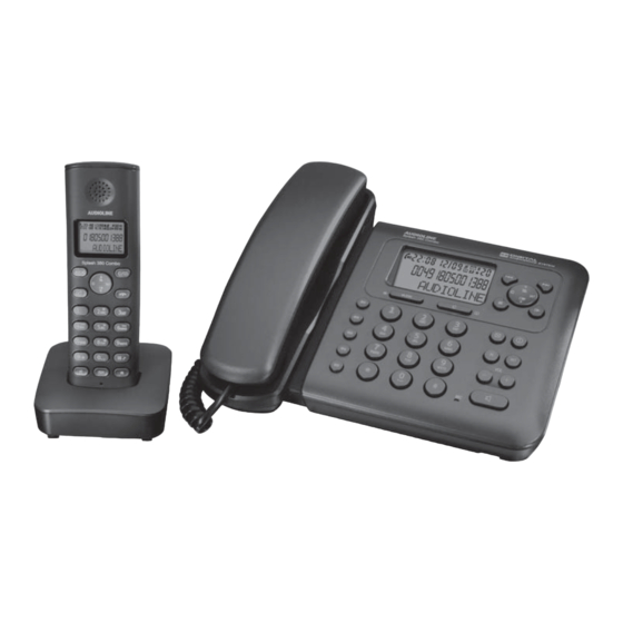 User Manuals: AUDIOLINE Splash 38x Combo Telephone