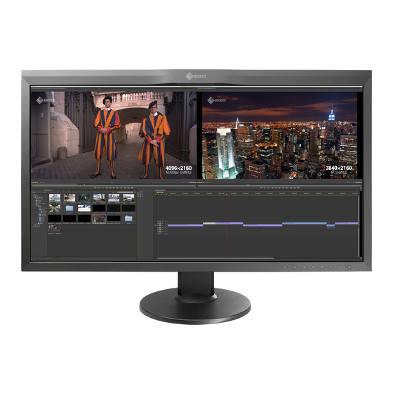 Eizo ColorEdge CG318-4K User Manual