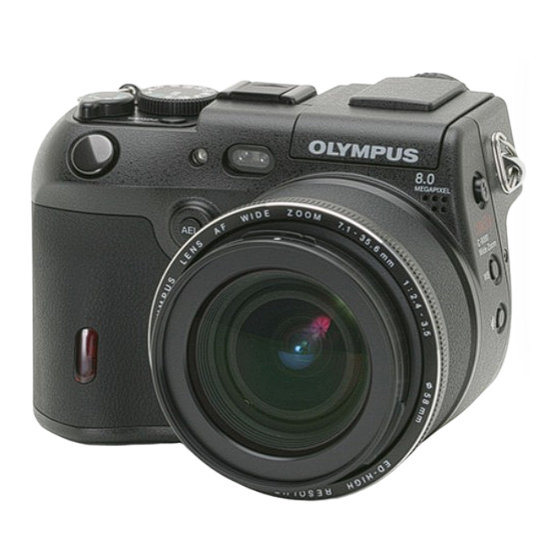 Olympus Camedia C-8080 User Manual