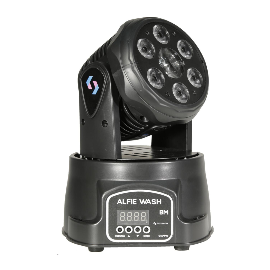TECshow ALFIE WASH BM User Manual