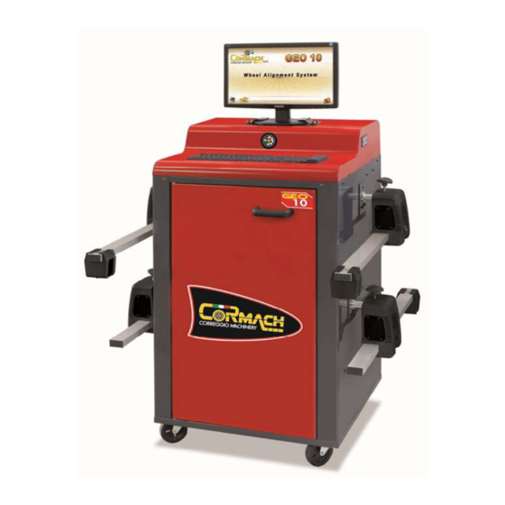 Cormach GEO 10 Use And Maintenance Manual