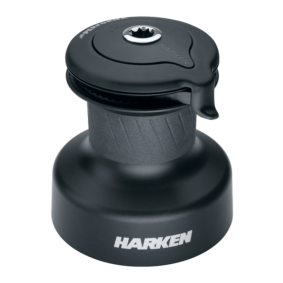 Harken Performa 50.2 STP Installation And Maintenance Manual