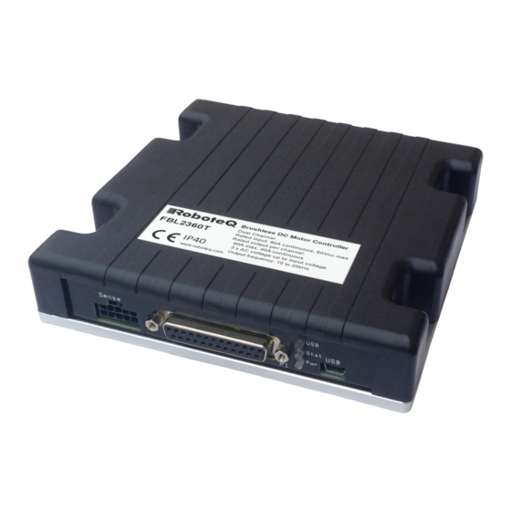 AP RoboteQ FBL2360A Manual