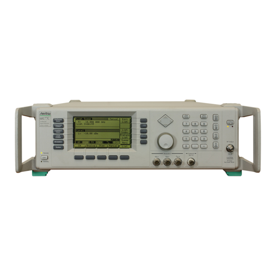 Anritsu 681 C Series Operation Manual
