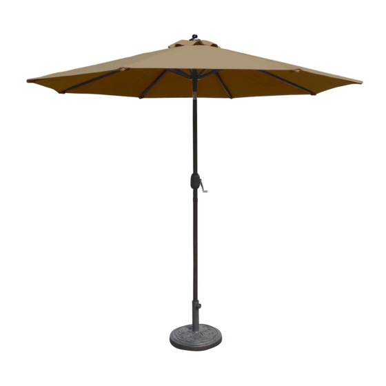 Island Umbrella NU5422B Manual
