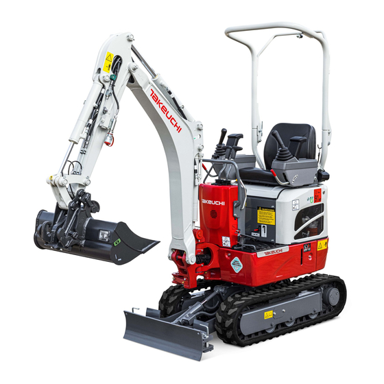 Takeuchi TB210R Workshop Manual