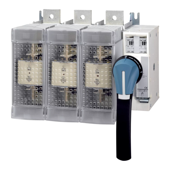 socomec FUSERBLOC Quick Start Manual