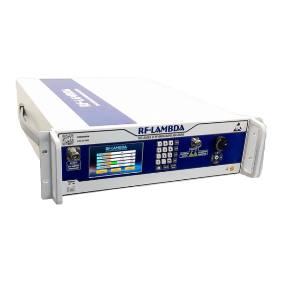 RF-Lambda REMC0506GF Quick Start Manual