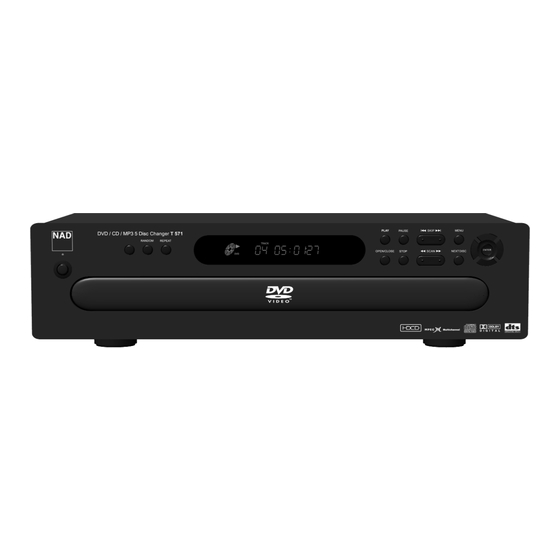 NAD T571 Owner's Manual