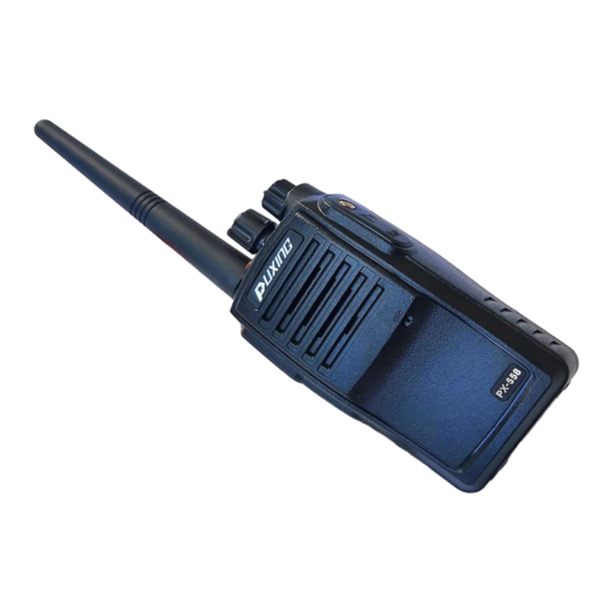 Puxing PX-558 Manual