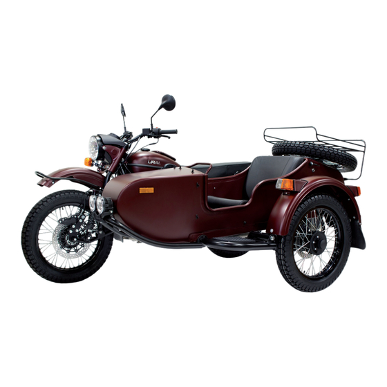 URAL Motorcycles Ranger Owner's Manual