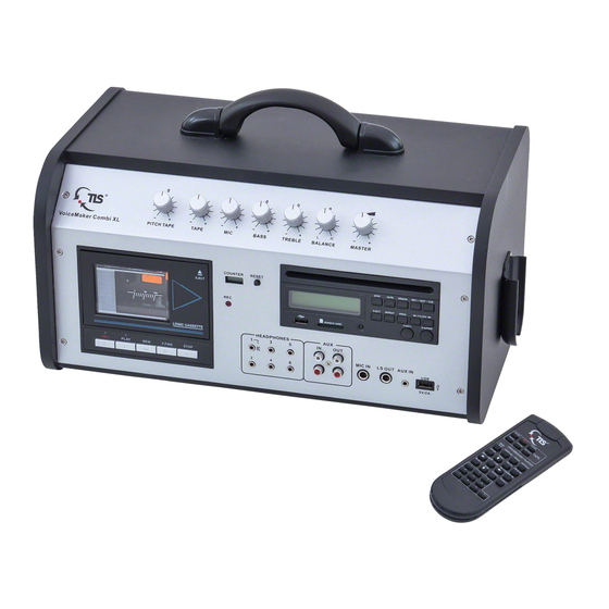 TLS VoiceMaker Blue Instruction Manual