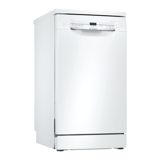 Bosch SRS2IKW04G User Manual