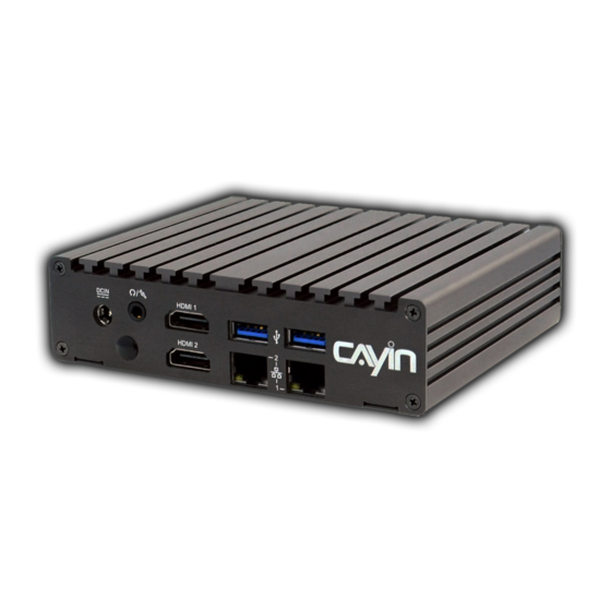 Cayin SMP-2200 Quick Start Manual