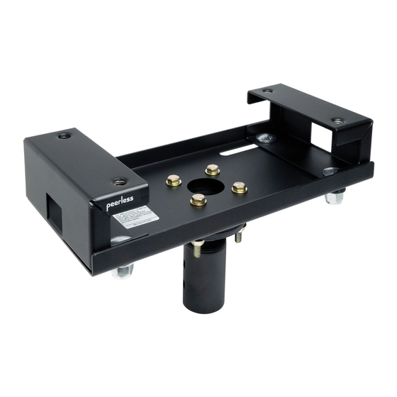 peerless-AV DCT500 Manual