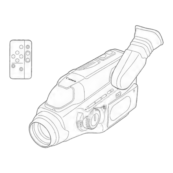 Canon UC3000 Instruction Manual