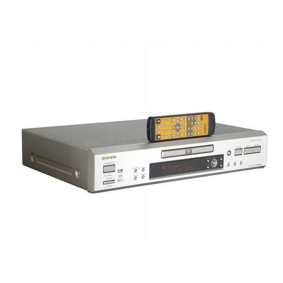 Onkyo DV-S555 Service Manual