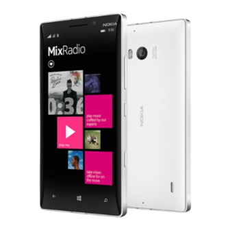 Nokia Lumia 930 Quick Manual