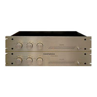 Conrad-johnson design PREMIER SEVEN Manual