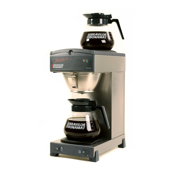 BRAVILOR BONAMAT MONDO Series Troubleshooting Manual