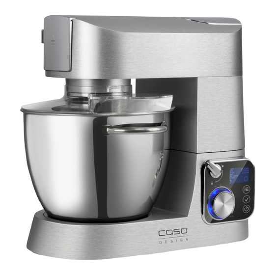 CASO DESIGN KM 1200 Chef Operating Manual