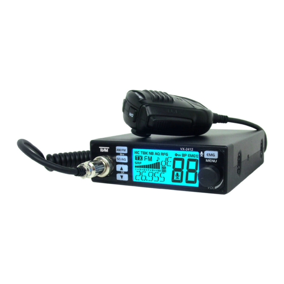 Team Electronic VX-2412 Manual