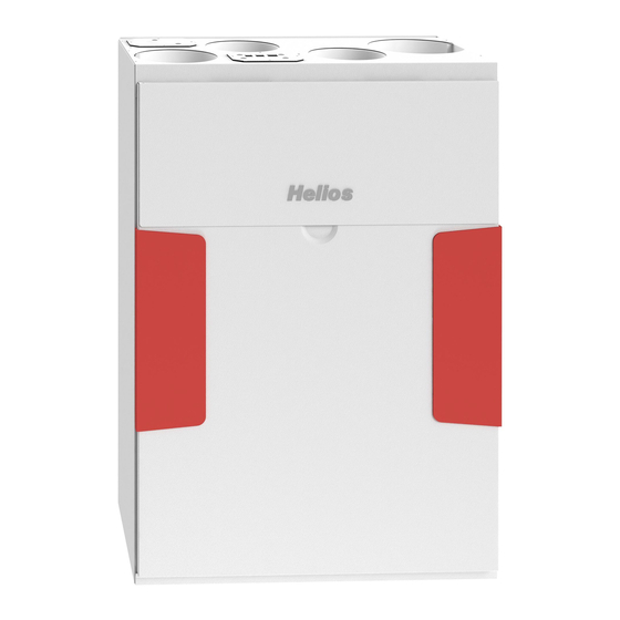 Helios KWL EC 170 W Installation And Operating Instructions Manual