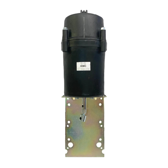 KMC Controls MCP-1040 Series Installation Manual