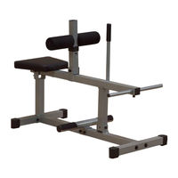 Body Solid Powerline PSC-43X Owner's Manual