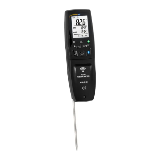 PCE Instruments IR 90 User Manual