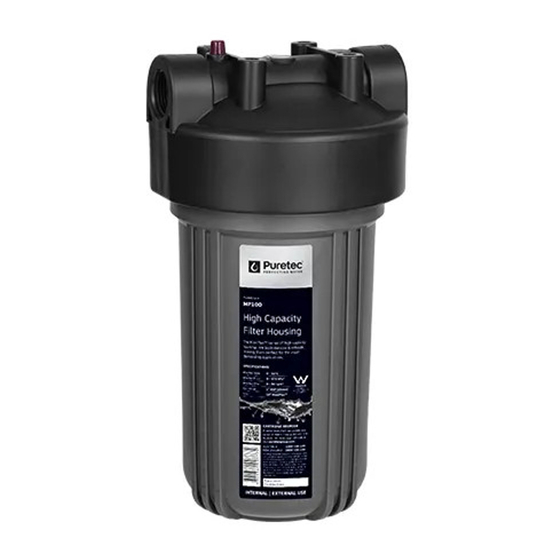 Puretec MaxiPlus MP Series User Manual