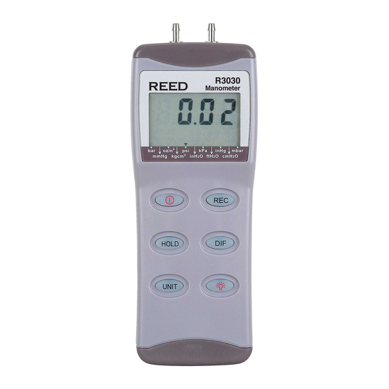 REED R3030 Instruction Manual