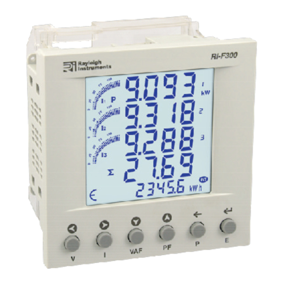 Rayleigh Instruments RI-F300 Manual