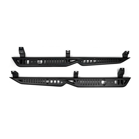 DV8 OFFROAD SRTT2-01 Installation Manual