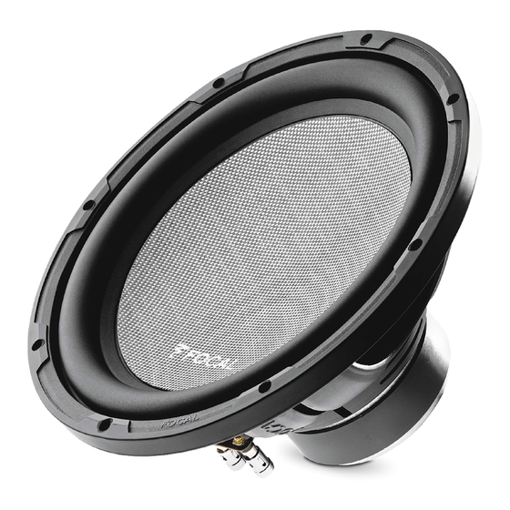 Focal Performance Access 25A4 User Manual
