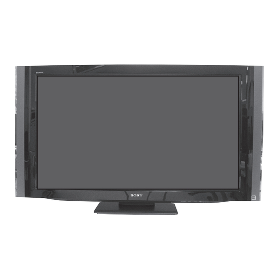 Sony KDL-40SL140 Service Manual