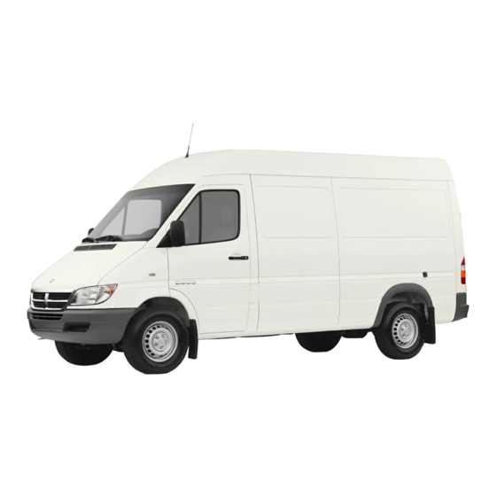 Dodge SPRINTER 2005 User Manual