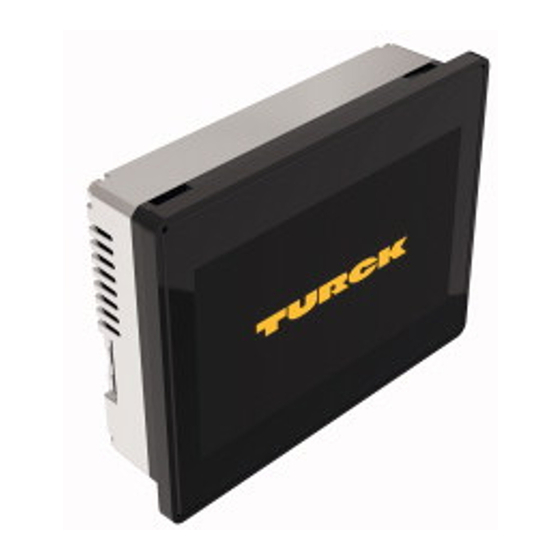 turck TX707HB-P3CV01 Quick Start Manual