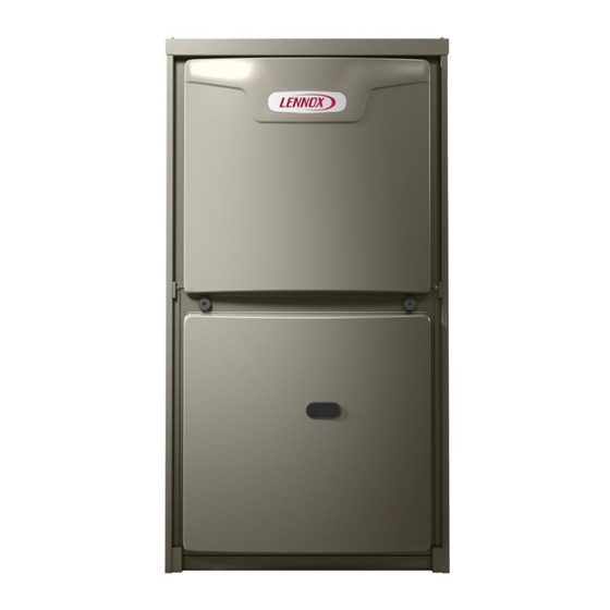 Lennox MERIT Series Installation Instructions Manual