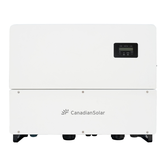 CanadianSolar CSI-125-T600GL02-U Installation And Operation Manual